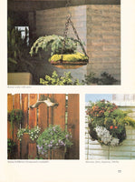 Hanging Gardens - Vintage 70s Ideas For Hanging Plants Instant Download PDF 82 pages