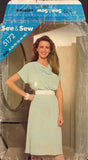 See&Sew 5172 Sewing Pattern, Dress, Size 8-16, Cut, Complete