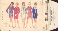 Butterick 4456 Sewing Pattern, One-Piece Dress, Size 16, Cut, INCOMPLETE