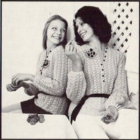 Patons 987 Knitting Book - Knitting Patterns for Girls and Women Instant Download PDF 20 pages