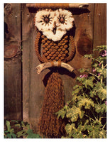 Macrame Back to Basics - 6 vintage 70s macrame patterns Instant Download PDF 16 pages