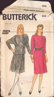 Butterick 4649 Sewing Pattern, Dress, Size 14, Uncut, Factory Folded