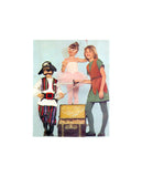 Butterick 4010 Pirate, Ballerina and Robin Hood Costumes, Uncut, Factory Folded Sewing Pattern Size 3-6x