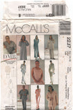 McCall's 2237 Hooded Lounger in Two Lengths, Cardigan, Tank Top and Pants, Uncut, Factory Folded Sewing Pattern Size 16-18