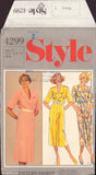 Style 4299 Sewing Pattern, Dress, Size 10-12-14, Uncut, Factory Folded