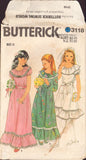 Butterick 3118 Sewing Pattern, Girls' Communion and Flower Dress, Size 12, Cut, Complete