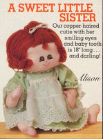 McCall's Dolls To Cuddle And Love, Instant Download PDF 8 pages