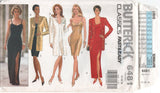 Butterick 6481 Evening Jacket and Dress in Two Lengths, Uncut, Factory Folded Sewing Pattern Size 14-18