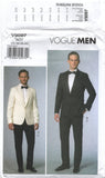 Vogue 9097 Men's Formal Wear: Jacket and Pants, Uncut, Factory Folded Sewing Pattern Multi Size 34-40