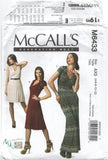 McCall's 6433 Dress in Three Lengths with Pleated or Straight Skirt, Uncut, Factory Folded, Sewing Pattern Multi Size 4-12