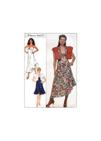 Simplicity 9192 Sherry Holt Sexy Sundress and Bolero, Mostly Uncut, Complete Sewing Pattern Multi Size 4-10