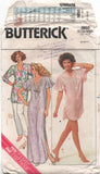 Butterick 3850 Sleepwear: Nightshirt and Pants, Uncut Sewing Pattern Size 6-14