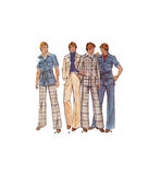 Butterick 4084 Teen Boys Leisure Suit: Safari Jacket and Pants, Uncut, Factory Folded, Sewing Pattern Size 16 Chest 33.5