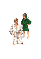 Kwik Sew 1441 Boy's Wrap Robe with Tie Belt, Uncut, Factory Folded Sewing Pattern Size 8-14