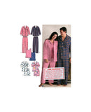 Simplicity 3971 Unisex Pajamas in Two Lengths and Knit Tank Top, Uncut, Factory Folded Sewing Pattern Multi Size 40-50