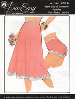 Sew Easy 461A Half Slip and Glamour Panties, Uncut, Factory Folded Master Sewing Pattern Multi Size 10-24