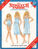 J&L 035 Lingerie Set: Full and Half Slip, Camisole, and Undies, Uncut, Factory Folded Sewing Pattern Multi Size 6-24