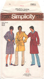 Simplicity 7080 Men's Robe in Two Lengths, Uncut, Factory Folded Sewing Pattern Size 34-36