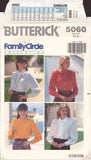 Butterick 5060 Sewing Pattern, Shirt, Size 6-8-10, Uncut, Factory Folded