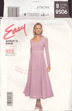 McCall's 9058 Sewing Pattern, Dress, Size 12-14-16-18, Uncut, Factory Folded