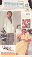 Vogue 7157 Sewing Pattern, Jacket, Dress, Size 8-10-12 Cut or Uncut or Size 14-16 Cut