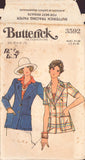 Butterick 3592 Sewing Pattern, Jacket, Size 10, Cut, Complete