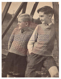 Patons 200 - 40s Knitting Patterns for Sweaters and Socks for Boys Instant Download PDF 24 pages