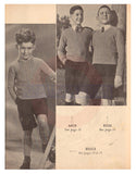 Patons 200 - 40s Knitting Patterns for Sweaters and Socks for Boys Instant Download PDF 24 pages