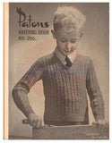 Patons 200 - 40s Knitting Patterns for Sweaters and Socks for Boys Instant Download PDF 24 pages