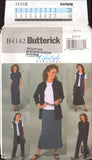 Butterick 4142 Mandarin Collar Jacket, Vest, Lined Top or Dress, Skirt and Pants, Sewing Pattern Size 14-18