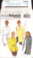 Butterick 4463 Fitted Jacket in Two Lengths, Sewing Pattern Multi Size 8-14