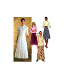 Butterick 4350 Loose Fitting, Flared, Lined Skirt in Two Lengths, Sewing Pattern Multi Size 6-12