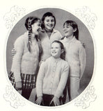 Patons 111 - Early 70s Knitting Patterns for Cardigans with Set-in Sleeves for Boys and Girls Instant Download PDF 20 pages