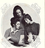 Patons 101 - Early 70s Knitting Patterns for Raglan Jumpers for Women Instant Download PDF 20 pages