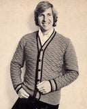 Patons 310 - 60s Knitting Patterns for Men's Jumpers, Jacket, Poncho Instant Download PDF 20 pages