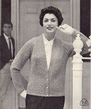 Patons 591 - 50s Knitting Patterns for Men's, Women's and Children's Cardigans, Women's Cape, Men's Sweater Instant Download PDF 20 pages