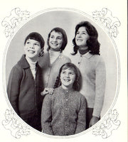 Patons 111 - Early 70s Knitting Patterns for Cardigans with Set-in Sleeves for Boys and Girls Instant Download PDF 20 pages