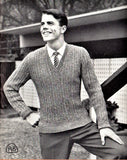 Patons 579 - 60s Knitting Patterns for Men's Sweaters/Jumpers and Cardigans Instant Download PDF 20 pages