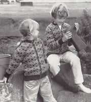 Patons 926 - Eight 70s Knitting Patterns for Boys and Girls Instant Download PDF 20 pages