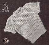 Patons 563 - Ten 50s Knitting Patterns for Jumpers for "Babies and Tiny Tots" Instant Download PDF 20 pages