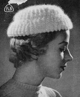 Patons Hat Book No. 547 18 Vintage 50s Hat Patterns Instant Download PDF 20 pages