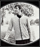 Patons Book 912 Man Talk - 60s Knitting Patterns for Men's Jumpers, Cardigans and Waistcoat - Instant Download PDF 20 pages