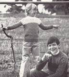 Patons 926 - Eight 70s Knitting Patterns for Boys and Girls Instant Download PDF 20 pages