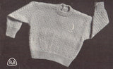 Patons 563 - Ten 50s Knitting Patterns for Jumpers for "Babies and Tiny Tots" Instant Download PDF 20 pages